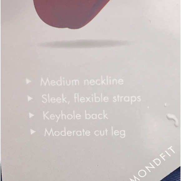 TYR solid diamond fit Cross back swimsuit royal blue one piece 28 women’s size 4 - Picture 10 of 12